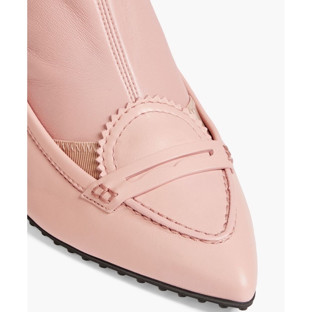 Tod’s x Alessandro Dell'Acqua Leather Ankle Boots.